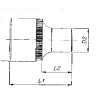 Торцевая головка 1/2"DR внешний TORX Е-14 S06H414  Jonnesway 49713 купить в Челябинске