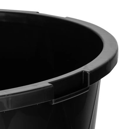 Таз строительный круглый универсальный Matrix, 120л, ударопрочный, с ребрами жесткости 81473 купить в Челябинске