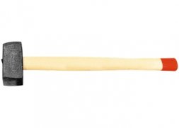 Кувалда, 3000 г, кованая головка, деревянная рукоятка (Павлово)  Россия 10953