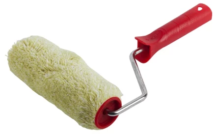 Валик ЗУБР &quot;ЭКСПЕРТ&quot; УНИВЕРСАЛ СИНТЕКС малярный в сборе, полиакрил, бюгель 8мм, 48х180мм 03501-18_z01 купить в Челябинске