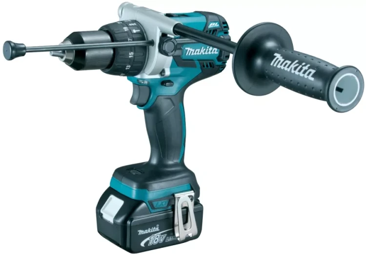 Дрель-шуруповерт аккумуляторная Makita DHP481RTE купить в Челябинске