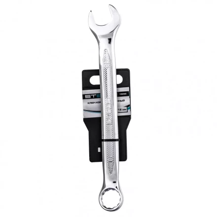 Ключ комбинированный 18 мм CrV антислип Stels 15255 купить в Челябинске