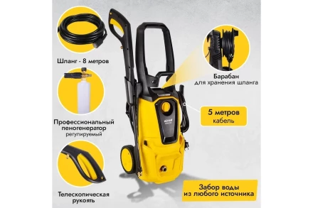 Мойка высокого давления HUTER W195-PRO купить в Челябинске