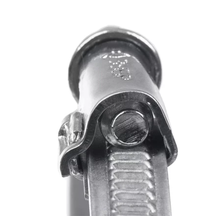 ЗУБР Х-9Н, 12 - 22 мм, накатная лента 9 мм, цинк, 50 шт, червячный хомут (37807-22) купить в Челябинске