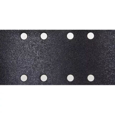 Лист шлиф. универсал. URAGAN &quot;Оптимален для мягких пород дерева&quot; 8 отверстий по линии для ПШМ, P120, 80х166мм, 50шт 907-21101-120-50 купить в Челябинске