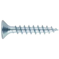 Саморезы универсальные 6,0х60 потайная головка PZ оцинкованные 100шт ШУРУПЬ 49135