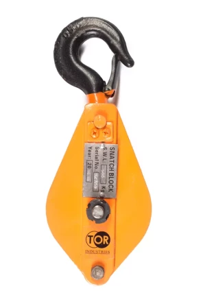 Блок монтажный однорольный с  крюком TOR HQG(L) K1-1,0 т с откидной щекой (T) 1048305 купить в Челябинске