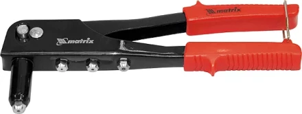 Заклепочник 250 мм заклепки 2,4-3,2-4,0-4,8 мм MATRIX 40524 купить в Челябинске