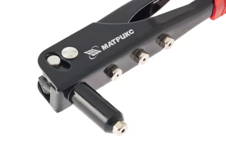 Заклепочник 250 мм заклепки 2,4-3,2-4,0-4,8 мм MATRIX 40524 купить в Челябинске