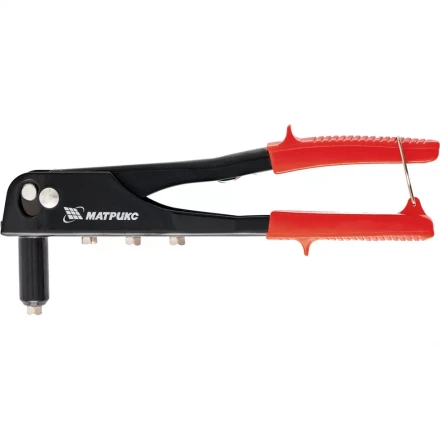 Заклепочник 250 мм заклепки 2,4-3,2-4,0-4,8 мм MATRIX 40524 купить в Челябинске