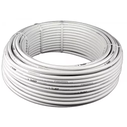 Труба металлопластиковая ЗУБР "ШиреФит", 32мм, толщ стенки 3мм, мет. слоя 0,6мм, макс. давл/ 10атм при т-ре 95°С, 50 м 51455-32