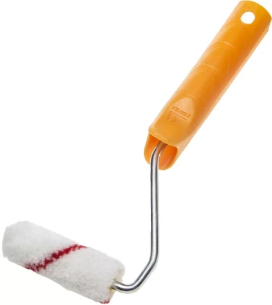 Мини-валик NYLON ПОЛИАМИД малярный в сборе, ворс 8мм, бюгель 6мм, 15х70мм, STAYER Master 03-0506-07_z01 купить в Челябинске