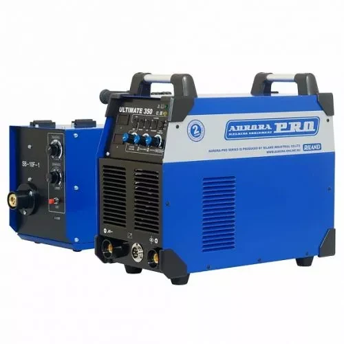 Инверторный сварочный полуавтомат ULTIMATE 350 IGBT с горелкой  подающий закрытый SB-10F пакет проводов  НАКС 2 штки Aurora-Pro купить в Челябинске