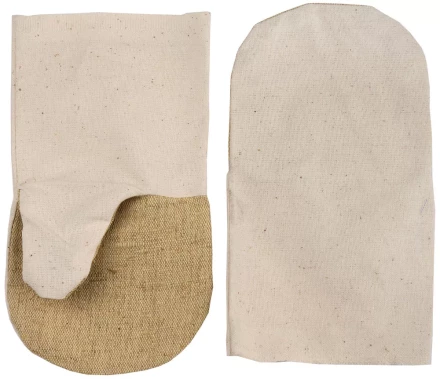 Рукавицы хлопчатобумажные с брезентовым наладонником, XL 11421 купить в Челябинске