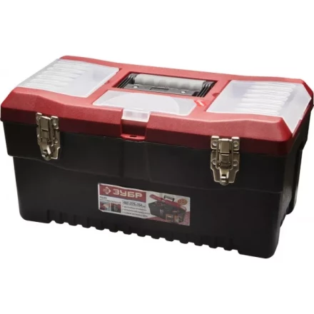 Ящик ЗУБР &quot;МАСТЕР&quot; пластмассовый для инструмента, 48,2x27,9x25,4см, 19&quot; 38324_z01 купить в Челябинске