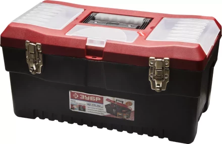 Ящик ЗУБР &quot;МАСТЕР&quot; пластмассовый для инструмента, 48,2x27,9x25,4см, 19&quot; 38324_z01 купить в Челябинске