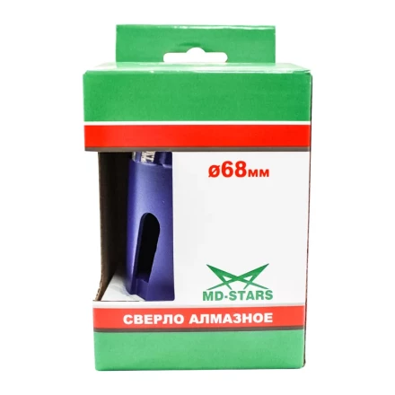 Сверло алмазное турбо с переходником SDS+ 68*10*M16 #4 купить в Челябинске