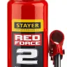 Домкрат гидравлический бутылочный "RED FORCE", 2т, 181-345 мм, STAYER 43160-2 43160-2_z01 купить в Челябинске