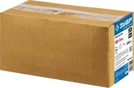 ЗУБР DIN 1624, M6 x 9 мм, цинк, 5 кг, врезная гайка (303780-06) купить в Челябинске