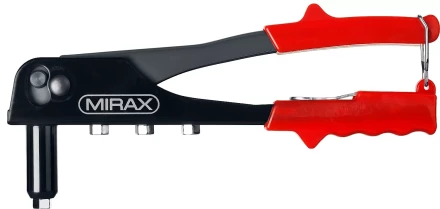Заклепочник, MIRAX 31033, для алюминиевых заклепок d=2,4 / 3,2 / 4,0 / 4,8 мм, длина 225мм 31033_z01 купить в Челябинске