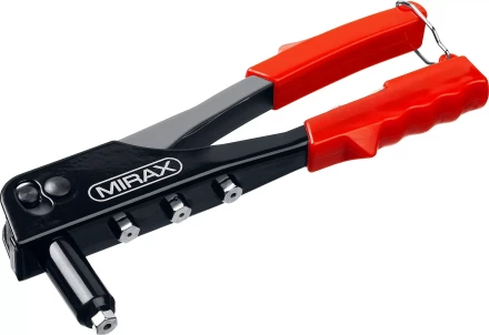 Заклепочник, MIRAX 31033, для алюминиевых заклепок d=2,4 / 3,2 / 4,0 / 4,8 мм, длина 225мм 31033_z01 купить в Челябинске