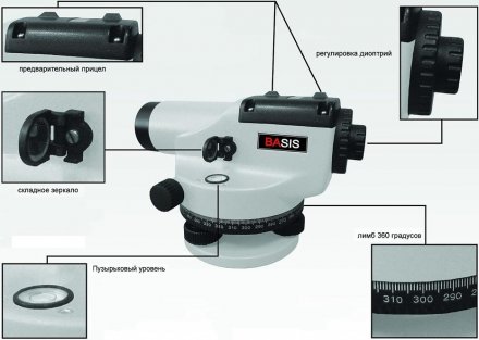 Нивелир оптический ADA Basis купить в Челябинске