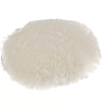 Насадка полировальная &quot;под липучку&quot; 150 мм натуральная шерсть MATRIX 75953 купить в Челябинске