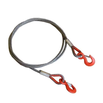 Буксир канатный TOR БТК 37,0 т 5,0 м опрессовка канат 27 мм (петля-петля) 1045561 купить в Челябинске