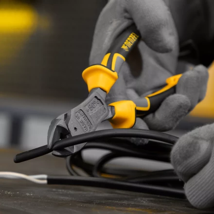 Бокорезы 180 мм Denzel 17785, усиленные, трехкомпонентные рукоятки купить в Челябинске