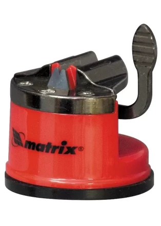 Приспособление для затачивания ножей любого типа, металлическая направляющая, крепление на присоске MATRIX 79104 купить в Челябинске