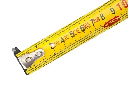 Рулетка &quot;Ergonomisch&quot;,10 м x 25 мм, магнитный обрезиненный зацеп  GROSS 31105 купить в Челябинске