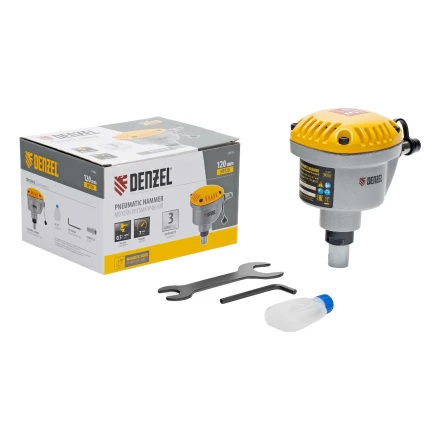 Пневматический молоток HP120 для одиночных гвоздей до 120 мм// Denzel 57403 купить в Челябинске