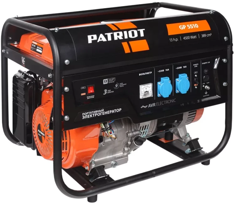 Генератор бензиновый PATRIOT GP 5510 купить в Челябинске