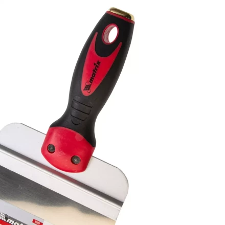 Шпатель фасадный из нержавеющей стали Matrix, 150 мм, двухкомпонентная ручка, широкое полотно, 85509 купить в Челябинске