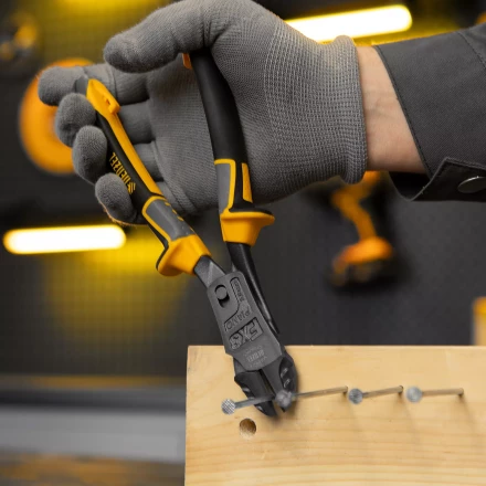 Бокорезы 215 мм Denzel 17786, усиленные, трехкомпонентные рукоятки купить в Челябинске