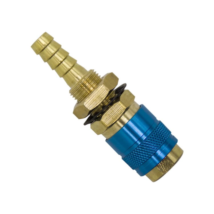 Быстросъемное соединение с резъбовой втулкой М NW5- штуцер 8 мм (Blue) FA3086 купить в Челябинске
