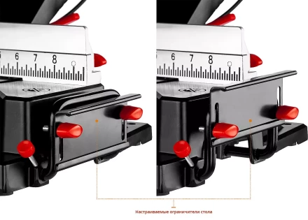 Пила торцовочная с ременной передачей ЗПТ-255-1800 ПЛР серия МАСТЕР купить в Челябинске