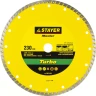Круг отрезной алмазный STAYER "MASTER" "ТУРБО", сегментированный, сухая резка, 22,2х230мм 36673-230 купить в Челябинске
