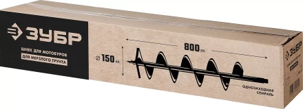 ЗУБР d 100 мм, грунт, шнек для мотобуров (7051-10) купить в Челябинске