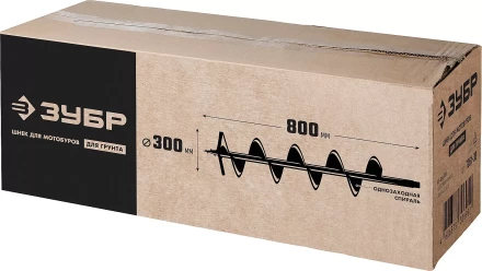 ЗУБР d 100 мм, грунт, шнек для мотобуров (7051-10) купить в Челябинске