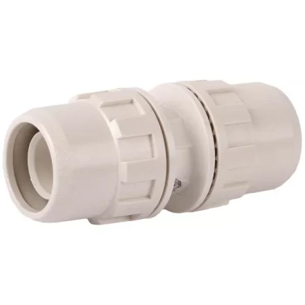 Соединитель ЗУБР &quot;ШиреФит&quot; &quot;штуцер с гайкой - штуцер с гайкой&quot;, 26мм 51490-26 купить в Челябинске