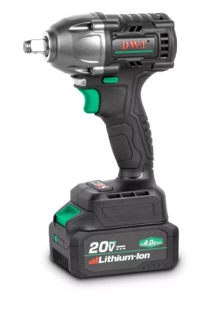 Бесщеточный аккумуляторный ударный гайковерт DWT ABWP-20 DN-4C2 BMC купить в Челябинске
