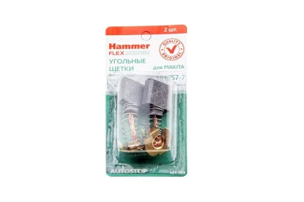 Щетки угольные HAMMER Щетки угольные (2 шт.) для MAKITA (CB-204) A.S. купить в Челябинске