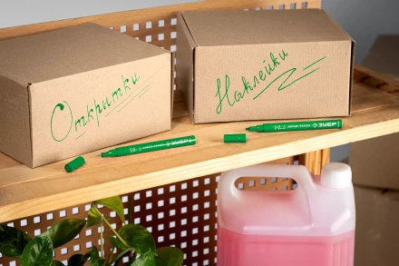 ЗУБР МК-80 зеленый, 0.8 мм маркер-краска (06324-4) купить в Челябинске