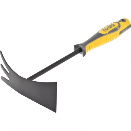 Мотыжка комбинированная 3-зубая + трапеция двухкомпонентная рукоятка PALISAD LUXE 62007 купить в Челябинске