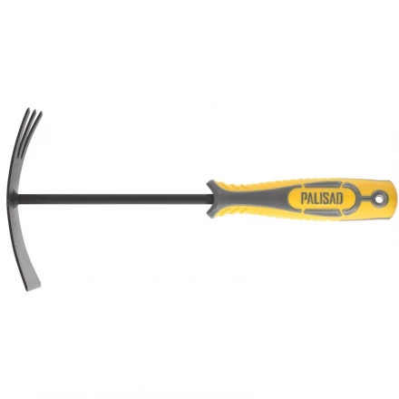 Мотыжка комбинированная 3-зубая + трапеция двухкомпонентная рукоятка PALISAD LUXE 62007 купить в Челябинске