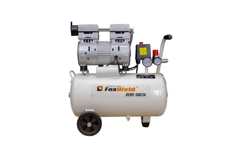 Компрессор безмасляный коаксиальный AERO 130/24 oil-free FoxWeld купить в Челябинске