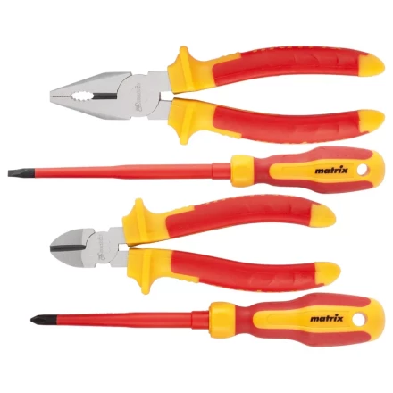 Набор диэлектрического инструмента, 4 предмета Matrix 16907 купить в Челябинске