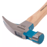 Молоток-гвоздодер GROSS 10413, 380 г, угол 75, магнит, обрезиненная рукоятка American Hickory купить в Челябинске