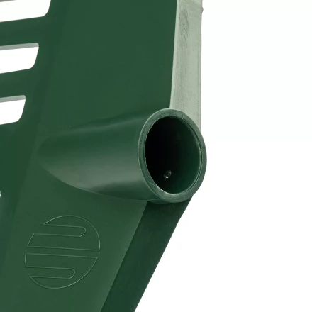 Грабли веерные пластиковые Сибртех, 420 мм, 22 плоских зуба, без черенка, Россия, 617055 купить в Челябинске